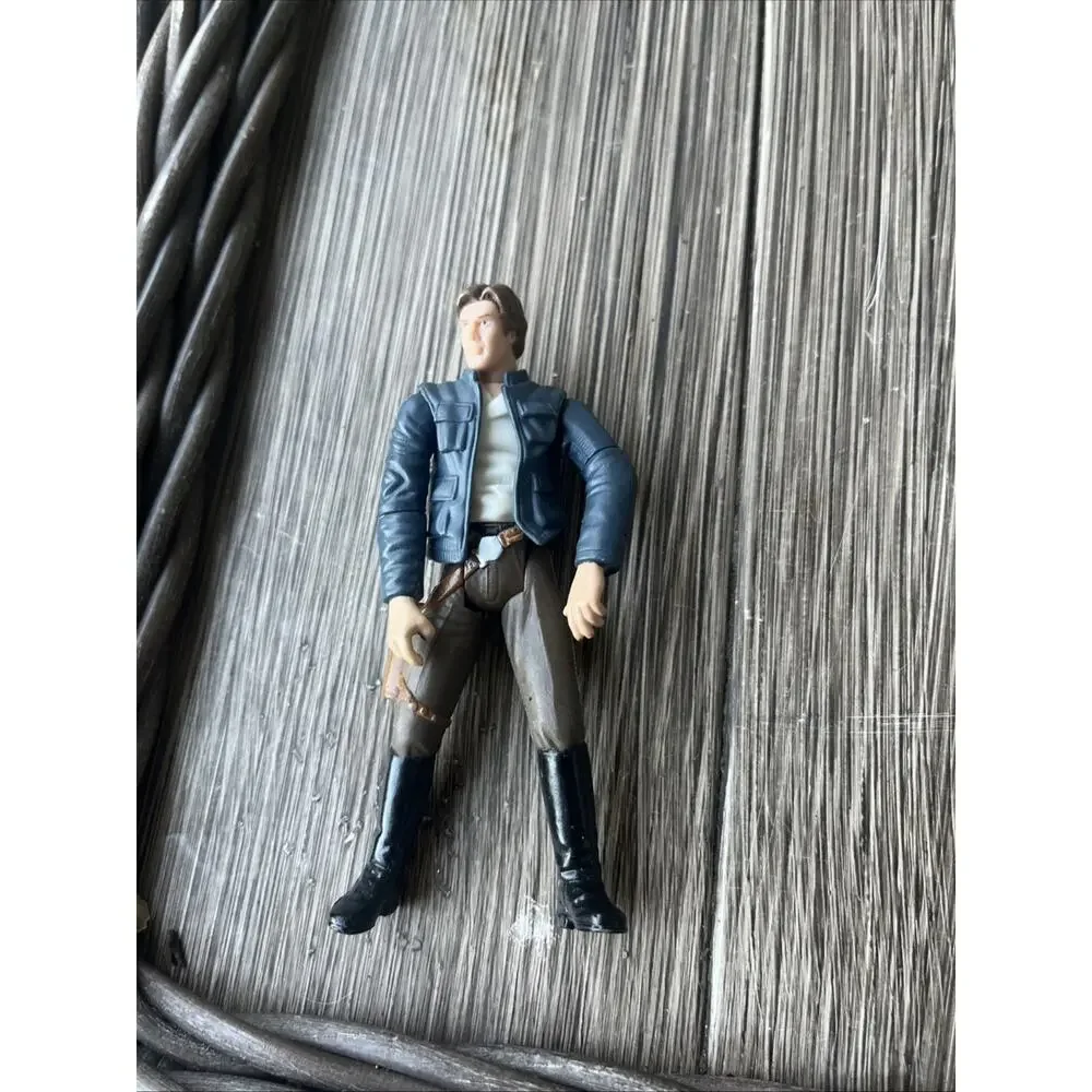 Star Wars POTF Bespin Han Solo 3.75” Figure 2000 Vintage Classic Jacket ESB